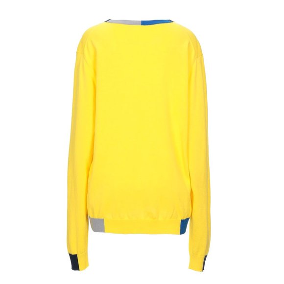 SUN 68 yellow sweater 100% cotton - Picture 2 of 9